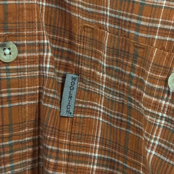 Woolrich Men’s XL Long Sleeve Button Down Plaid Collared Shirt - Picture 5 of 8